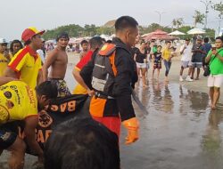 WNA Uzbekistan Tewas Usai Terseret Arus Pantai Kuta 