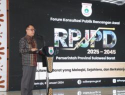 Rancang RPJPD, Bappeda Sulbar Usung Visi Daerah 2025–2045 Sulawesi Barat yang Malaqbi, Sejahtera dan Berkelanjutan