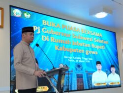 Bupati Gowa Komitmen Sukseskan Program Pj Gubernur Sulsel