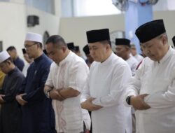 Safari Ramadhan Pj Gubernur Fatoni Bersama Forkopimda Sumsel di Masjid Al- Askariyah Sukarami Palembang