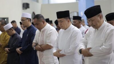 Safari Ramadhan Pj Gubernur Fatoni Bersama Forkopimda Sumsel di Masjid Al- Askariyah Sukarami Palembang