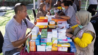 Warga Binaan Rutan Bangli dan Masyarakat Umum Antosias Ikuti Pemeriksaan dan Pengobatan Gratis