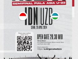 PSSI Gelar Nobar Timnas Indonesia U-23 Vs Uzbekistan U-23 di Ring Road SUGBK, Open Gate 20.30 WIB