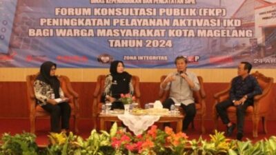 Dukcapil Kota Magelang Dorong Percepatan Aktivasi IKD Melalui Forum Konsultasi Publik