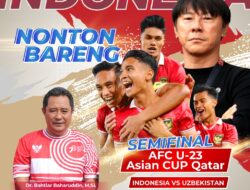 Nobar di Parepare, Pj Gubernur Bahtiar Ajak Masyarakat Sulsel Dukung Timnas Indonesia