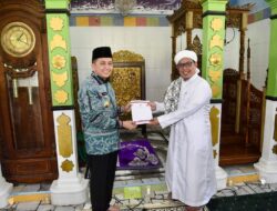 Pj Gubernur Agus Fatoni Beri Motivasi Ratusan Santri Ponpes Qodratullah Banyuasin