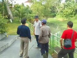 Tokoh Warga Pendem Datangi SPBU Cek Ijin Pemanfaatan Daerah Sempadan Sungai Ijogading