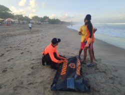 KORBAN TERSERET ARUS DI PANTAI LEGIAN DITEMUKAN
