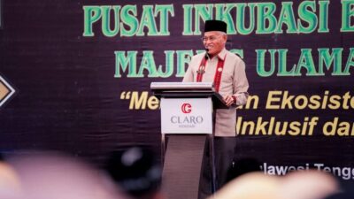 Wakili Pj. Gubernur, Sekda Sultra Buka Rakornas PINBAS MUI