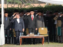 Sekdaprov Fahrizal Hadiri Upacara Harkitnas 2024 Tingkat Provinsi Lampung, Bertindak Sebagai Inspektur Upacara Danrem 043/Gatam Brigjen TNI Rikas Hidayatullah