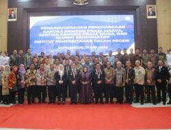 Pj Gubernur Sumsel Terima Penghargaan Kartika Pamong Praja Madya Dari IPDN