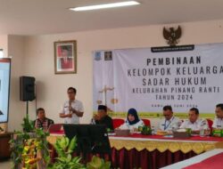 Lagi Dukcapil Beri Pencerahan Hukum Adminduk pada Kelompok Kadarkum Pinang Ranti