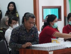 Sambil Tes Urine, Kejari Tabanan Ingatkan Larangan Judol ke Pegawai