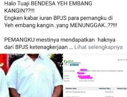 Mimih Dewa Ratu…! Kok Ada Unggahan Dimedsos Pemangku Yehembang Kangin Nunggak BPJS