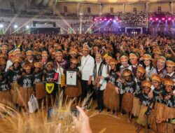 Tutup Puncak Hari Anak Nasional 2024, Sebanyak 2.600 Anak Menari Kolosal Berhasil Cetak Rekor MURI