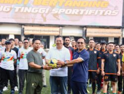 Rajut Silaturahmi, Korpri Kemendagri Gelar Turnamen Mini Soccer Liga Medan Merdeka Utara