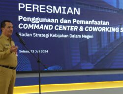 Kepala BSKDN Resmikan Command Center, Fasilitas Baru untuk Tingkatkan Kinerja Pemerintahan