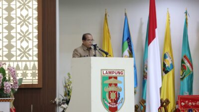 Pj. Gubernur Samsudin Sampaikan Jawaban Atas Pandangan Umum Fraksi DPRD Terkait Raperda Pertanggungjawaban APBD Lampung Tahun Anggaran 2023