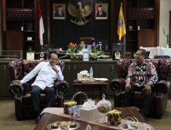 Pj. Gubernur Samsudin Terima Kunjungan PWI Lampung, Berharap Sajikan Berita yang Menyejukkan Hadapi Pilkada Serentak 2024