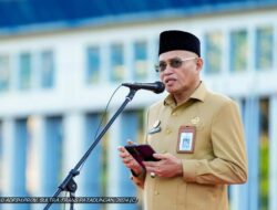 Sekda Sultra Pimpin Apel Gabungan Lingkup Pemprov. Sultra