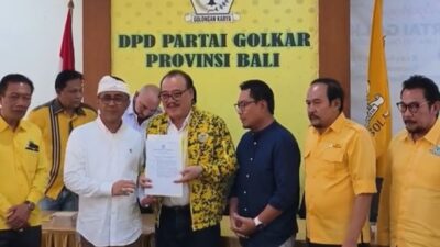 Partai Golkar Usung Jaya-Wibawa di Pilwali Denpasar