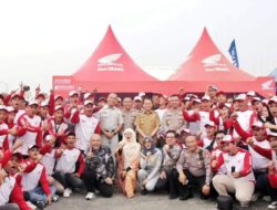 Fatoni Sambut PON XXI dengan Gerakan Tertib Lalu Lintas