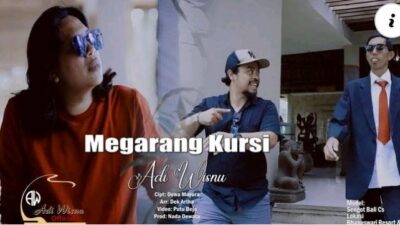 Suhu Politik di Bali Jelang Pilkada Meninggi, Wartawan Jarrak Adi Wisnu Rilis Lagu “Megarang Kursi”