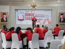 Kemendagri Gelar Donor Darah Peringati HUT Ke-79 Republik Indonesia dan Kemendagri