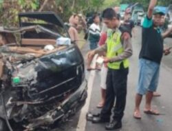 Kecelakaan Maut di Gilimanuk, Pengemudi Pikap Tewas di Tempat