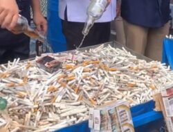 Bea Cukai Bali Musnahkan Barang Ilegal Senilai Miliaran Rupiah