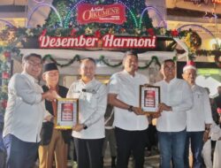 Penjabat (Pj) Gubernur Sumatera Utara (Sumut) Agus Fatoni menghadiri sekaligus meluncurkan Tanda Perayaan-perayaan Natal se-Sumut tahun 2024.