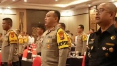 Kapolres Pelabuhan Makassar Hadiri Rapat Koordinasi Lintas Sektoral Operasi Lilin 2024