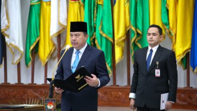 Lantik Sejumlah Pejabat, Plt. Sekjen Kemendagri Tekankan Budaya Birokrasi yang Efisien