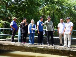 Kembali Tinjau Irigasi, Wamendagri Bima Arya Ingatkan Pemda Pentingnya Pendataan