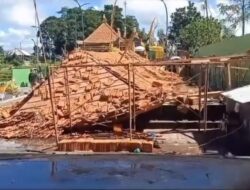 Bernilai Miliaran, Balai Pesandekan di Mengwi Ambruk Sebelum Diupacarai