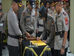 Rotasi Strategis di Polres Pelabuhan Makassar: Tiga PJU dan Satu Kapolsek Resmi Sertijab
