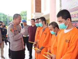 Mantap, Selama Operasi Antik Agung 2025, Sat Narkoba Polres Jembrana Bekuk Enam Pengedar Sabu