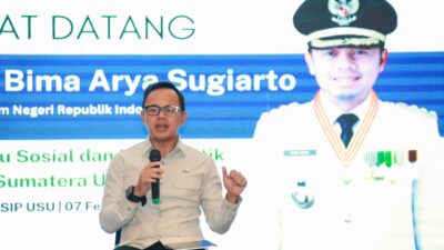 Berikan Kuliah Umum di USU, Wamendagri Bima Arya Tegaskan Revisi UU Pemilu Masih Dikaji