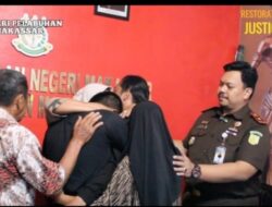 PERKARA PENGANIAYAAN ADIK KE KAKAK KANDUNG DI PELABUHAN SOEKARNO HATTA MAKASSAR,KACABJARI PELABUHAN  ADY HARYADI ANNAS SELESAIKAN LEWAT KEADILAN RESTORATIF