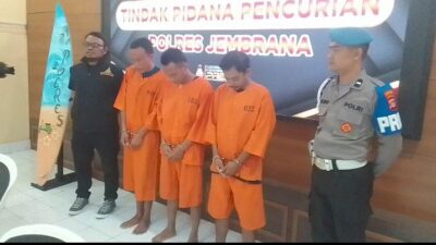 Mantap…! Tiga Pencurian Berhasil Dibekuk Jajaran Sat Reskrim Polres Jembrana, Satu Pelaku Kolektor CD Wanita