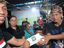 YSC dan Yowana Beri Donasi Keluarga Bentar, Berharap Polisi Segera Ungkap Kasus Ini