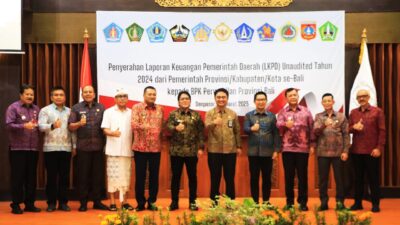 Serahkan LKPD 2024, Wagub Giri Prasta Dorong Capaian WTP Berkualitas