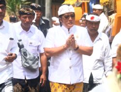 Hadiri Karya di Pura Watu Macepak, Bangli, Wagub Giri Prasta Ingatkan Krama Jaga dan Lestarikan Adat, Seni, Tradisi dan Budaya