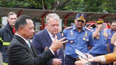 Mendagri Tito Membuka Peluang Kerjasama Peningkatan Kompetensi Damkar dengan Denmark