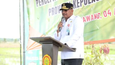 Safrizal ZA Tekankan Diversifikasi Ekonomi Bangka Belitung dalam Musrenbang Provinsi 2025