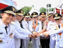 Jadi Inspektur Upacara Hari Otda XXIX Tahun 2025, Wamendagri Bima Serukan Daerah Terus Berinovasi dan Menginspirasi