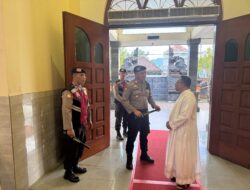 Sterilisasi Gereja Jelang Kenaikan Isa Almasih di Jembrana, Polres Tegaskan Komitmen Jaga Toleransi dan Keamanan