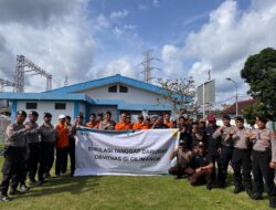 Polres Jembrana Gelar Simulasi Pengamanan Obvitnas PLN Gilimanuk, Kasat Samapta Jadi Narasumber