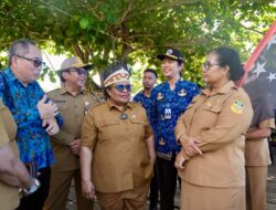 Wamendagri Ribka Haluk Tinjau PLBN Skouw, Pastikan Peningkatan Layanan dan Interaksi Ekonomi Lintas Batas