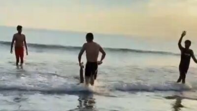 Amor Ing Acintya, Rayakan Kuningan Bersama Keluarga di Pantai Baluk Rening, Sutarwa Tewas Tenggelam